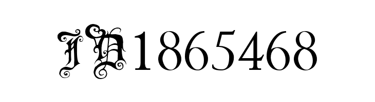 Pauls Swirly Gothic Font  Free Fonts Download