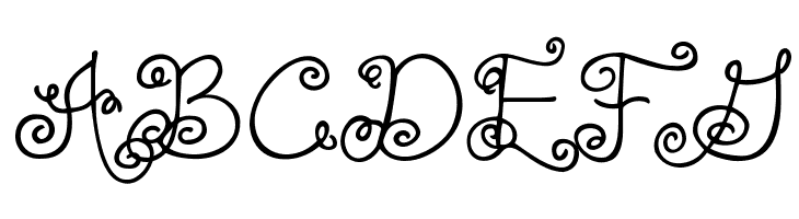 Janda Swirlygirl  Free Fonts Download