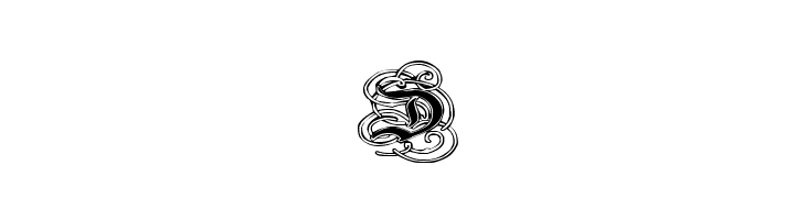 Pauls Gothic Curls  Free Fonts Download