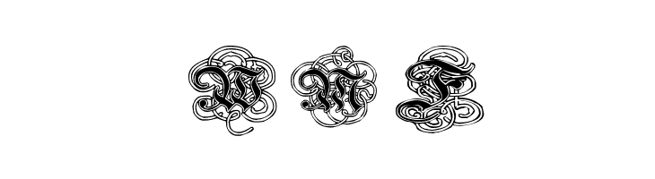 Pauls Gothic Curls  Free Fonts Download