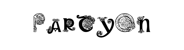 Pauls Illuminated Celtic Font  Free Fonts Download
