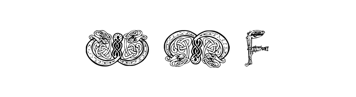 Pauls Illuminated Celtic Font  Free Fonts Download