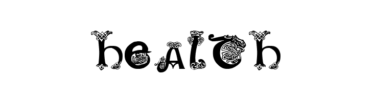 Pauls Illuminated Celtic Font  Free Fonts Download