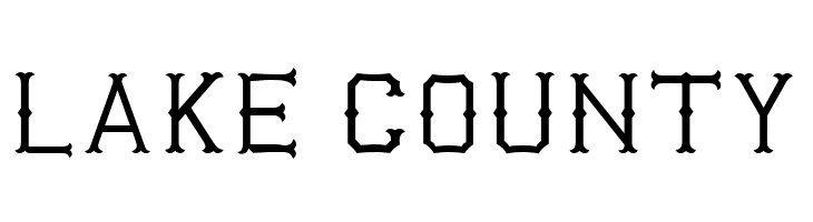 lake%2Bcounty Richardson Fancy Block Font