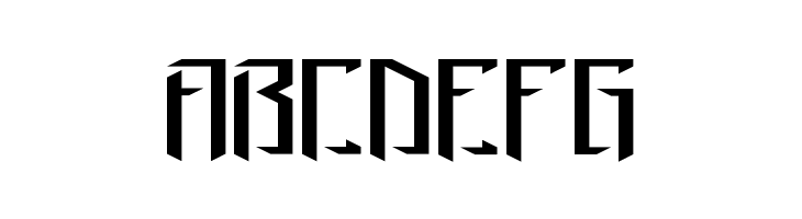 Brigadoom Wide BRK  Free Fonts Download