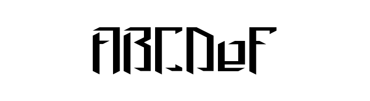 Brigadoom Wide BRK  Free Fonts Download