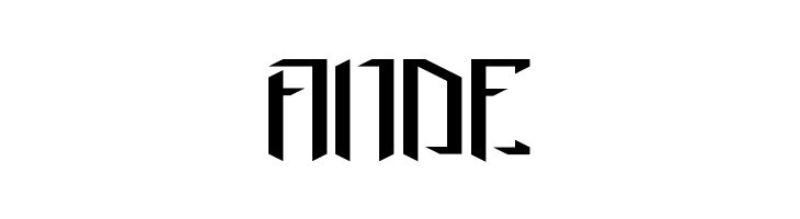 Brigadoom Wide BRK  Free Fonts Download