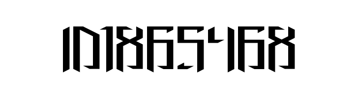 Brigadoom Wide BRK  Free Fonts Download