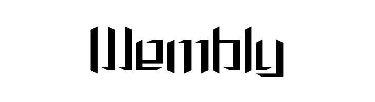 Brigadoom Wide BRK  Free Fonts Download