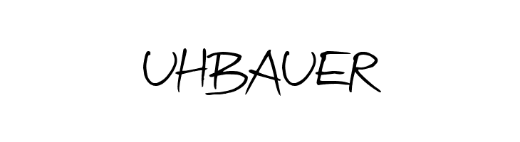 UHBAUER Attract more women Font