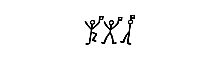 GL-DancingMen  Free Fonts Download