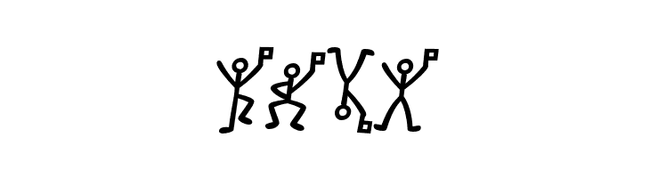 GL-DancingMen  Free Fonts Download