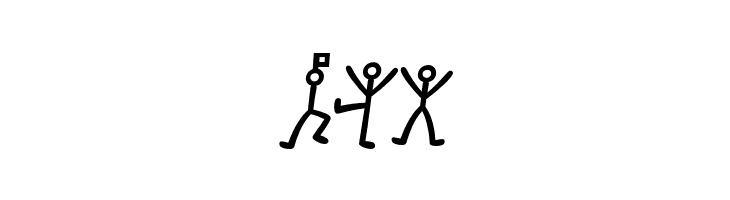 GL-DancingMen  Free Fonts Download