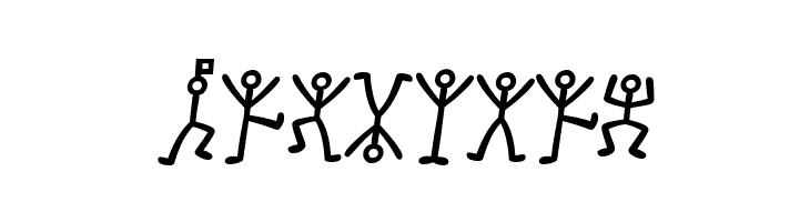GL-DancingMen  Free Fonts Download