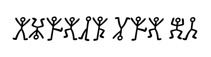 GL-DancingMen  Free Fonts Download