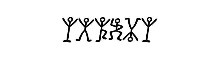 GL-DancingMen  Free Fonts Download