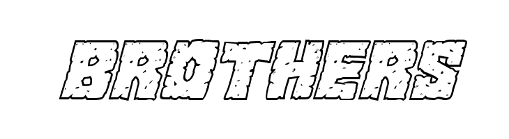 King Commando Shadow Italic  Free Fonts Download