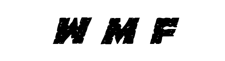 King Commando Expanded Italic  Free Fonts Download