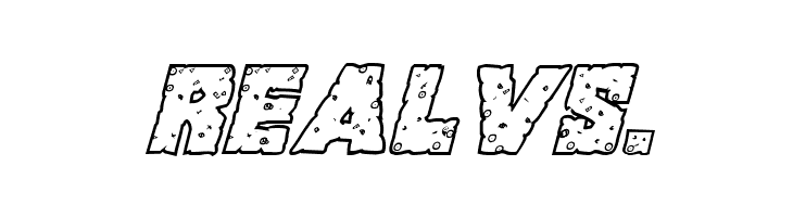 King Commando Riddled III Italic  Free Fonts Download