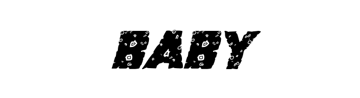 King Commando Riddled II Italic  Free Fonts Download