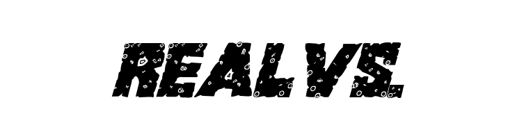 King Commando Riddled II Italic  Free Fonts Download