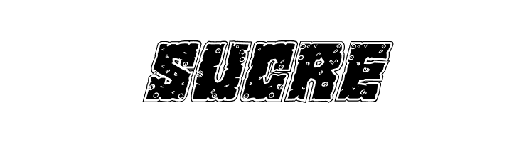 King Commando Riddled Italic  Free Fonts Download