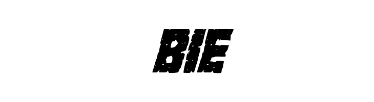 King Commando Condensed Italic  Free Fonts Download