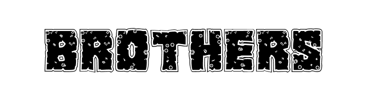 King Commando Riddled Regular  Free Fonts Download