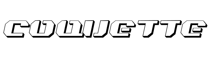 Bionic Kid Slanted 3d  Free Fonts Download