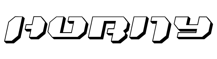 Bionic Kid Slanted 3d  Free Fonts Download