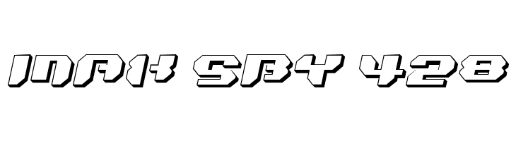 Bionic Kid Slanted 3d  Free Fonts Download