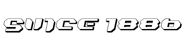 Bionic Kid Slanted 3d  Free Fonts Download