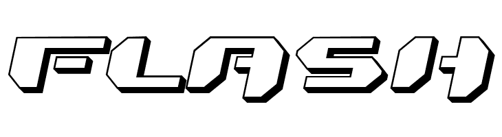 Bionic Kid Slanted 3d  Free Fonts Download