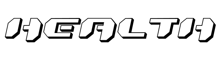 Bionic Kid Slanted 3d  Free Fonts Download