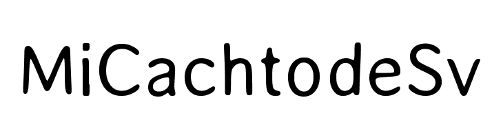 MiCachtodeSv AveriaSans-Light Font