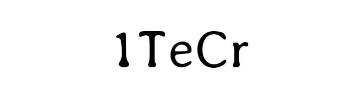 1TeCr Averia-Light Font