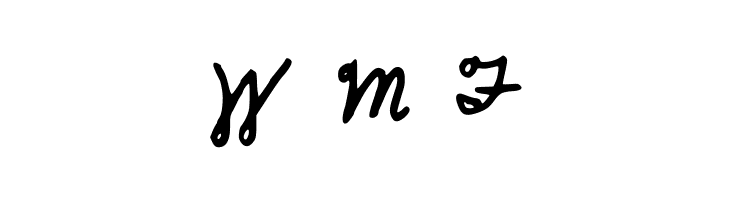 CalebsCoolHandwriting  Free Fonts Download