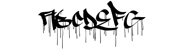 Ruthless Drippin ONE  Free Fonts Download