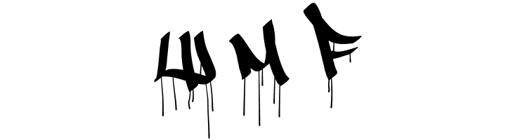 Ruthless Drippin ONE  Free Fonts Download