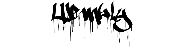 Ruthless Drippin ONE  Free Fonts Download