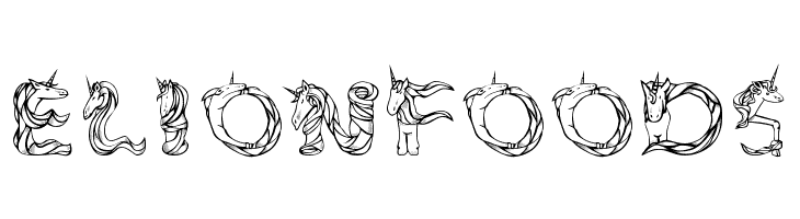 Magical Unicorn Princess  Free Fonts Download