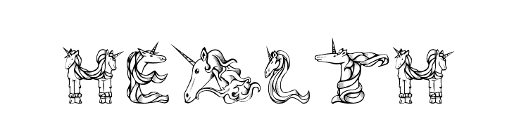 Magical Unicorn Princess  Free Fonts Download