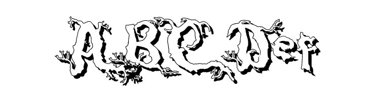 DarkwoodShad2  Free Fonts Download