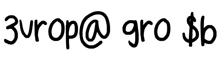 lawn party!  Free Fonts Download