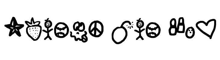 symbols rock  Free Fonts Download