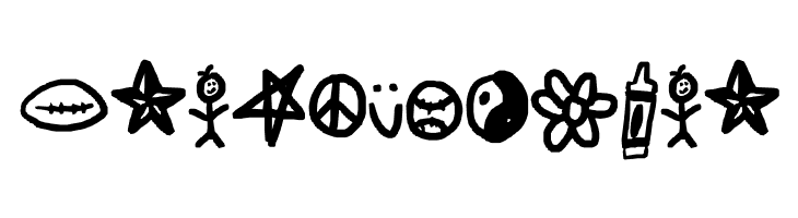 symbols rock  Free Fonts Download