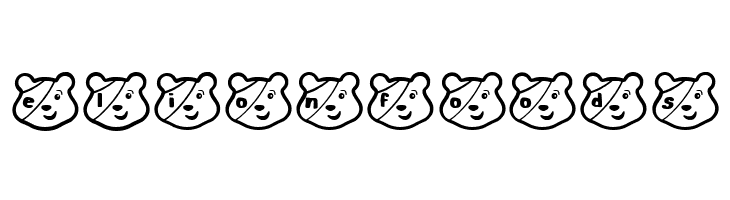 PUDSEY BEAR  Free Fonts Download