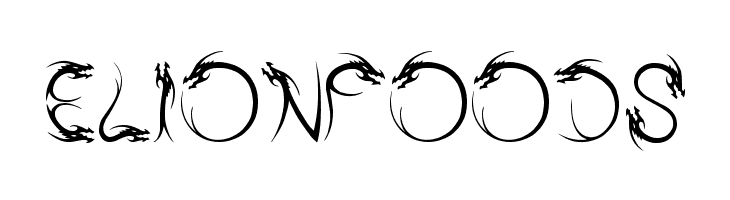 Tribal Dragon  Free Fonts Download
