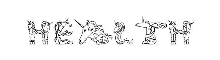 Magical Unicorn Light  Free Fonts Download