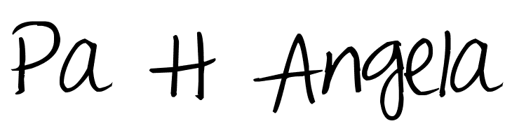 Pa%2BH%2BAngela Pea Alesa Font